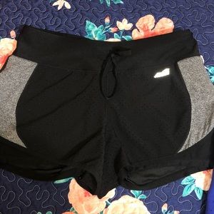2 Pairs of Avia Shorts w/ Built-In Spandex